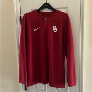 OU OKLAHOMA SOONERS NIKE  LONG SLEEVE - LARGE